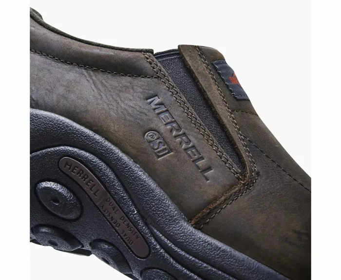 MERRELL SlipOns Men Jungle Moc Leather Comp Toe SD Work Shoe Espresso MERRELL SlipOns Men Jungle Moc Leather Comp Toe SD Work Shoe Espresso