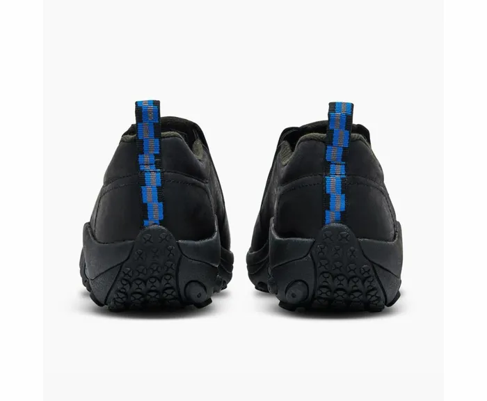 MERRELL SlipOns Men Jungle Moc Leather SR Work Shoe Wide Width Black MERRELL SlipOns Men Jungle Moc Leather SR Work Shoe Wide Width Black