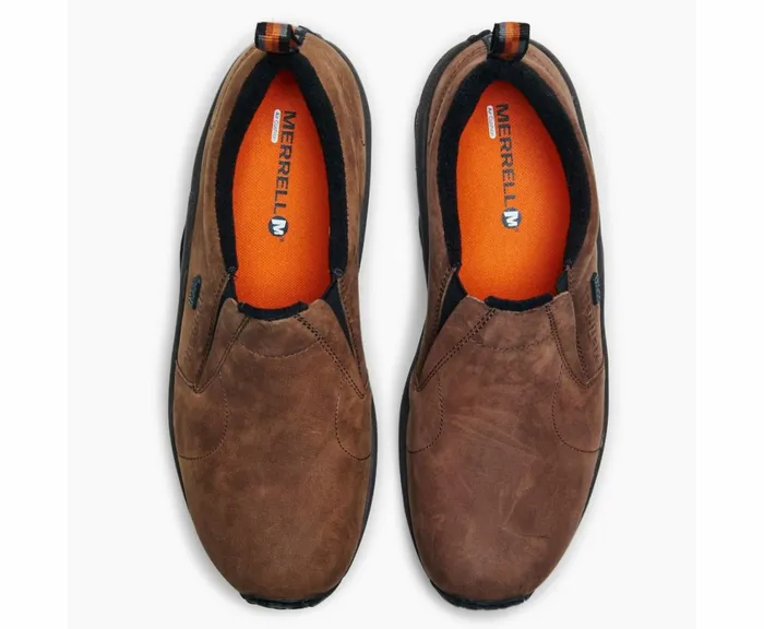MERRELL SlipOns Men Jungle Moc Nubuck Waterproof Wide Width Brown MERRELL SlipOns Men Jungle Moc Nubuck Waterproof Wide Width Brown
