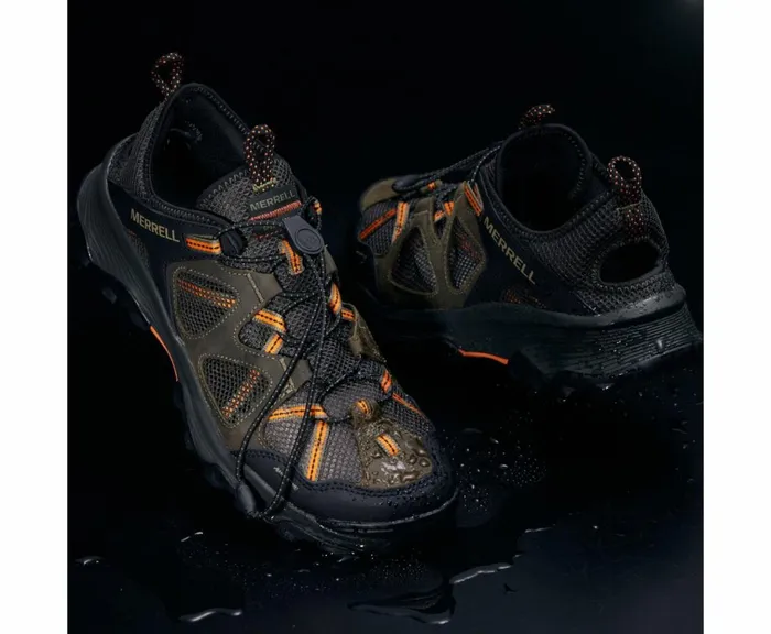 MERRELL SlipOns Men Speed Strike Leather Sieve Olive MERRELL SlipOns Men Speed Strike Leather Sieve Olive