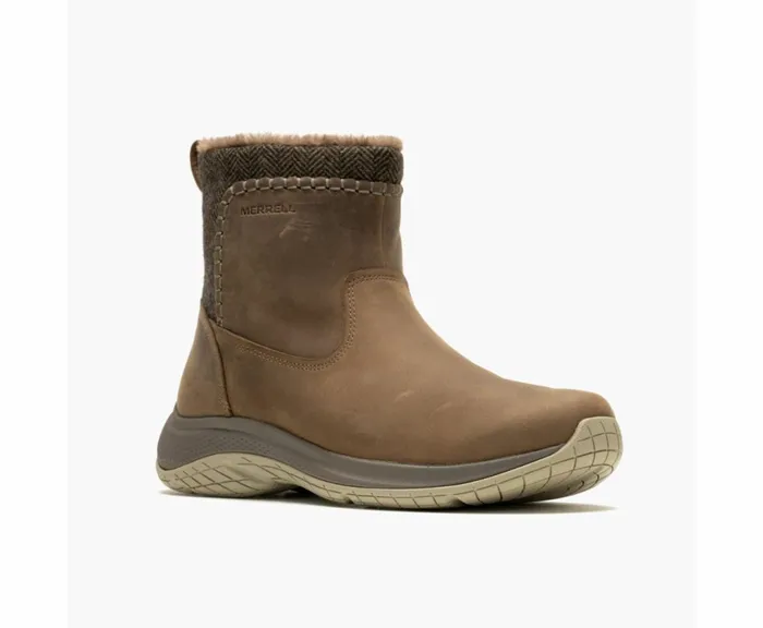 MERRELL SlipOns Women Encore Ice 5 Mid Zip Olive MERRELL SlipOns Women Encore Ice 5 Mid Zip Olive