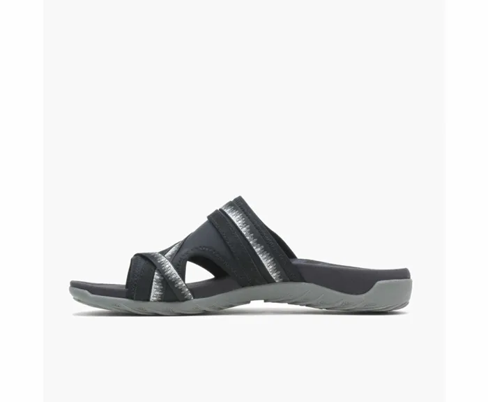 MERRELL SlipOns Women Terran 3 Cush Post Wide Width Black MERRELL SlipOns Women Terran 3 Cush Post Wide Width Black