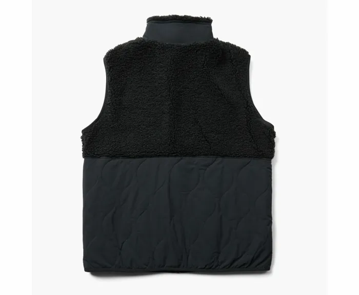 MERRELL Tops Men Sherpa Mixup Vest Black MERRELL Tops Men Sherpa Mixup Vest Black