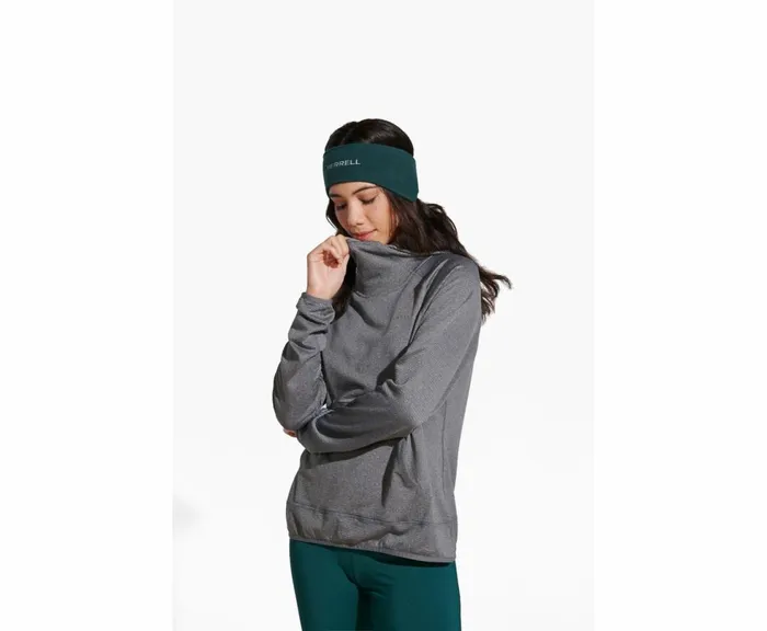 MERRELL Tops Women Geotex Pullover Hoody Rock Heather