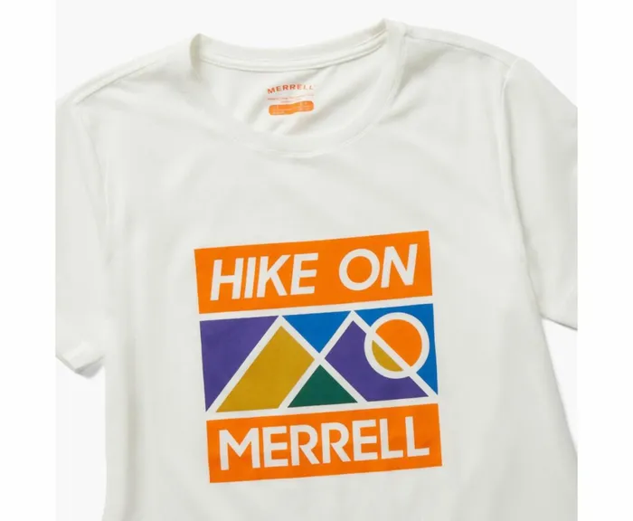 MERRELL Tops Women Hike On Tee Cloud Dancer