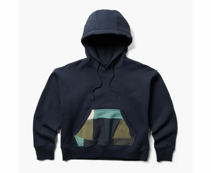 MERRELL Tops Women Scrap Pullover Hoody Navy MERRELL Tops Women Scrap Pullover Hoody Navy