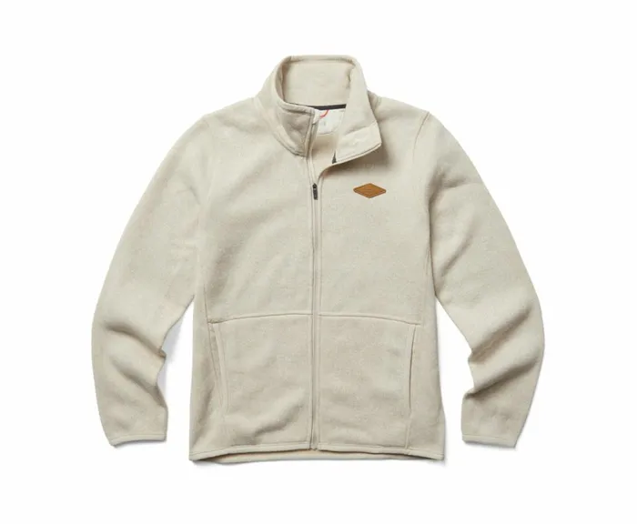 MERRELL Tops Women Sweater Weather Full Zip Moonbeam