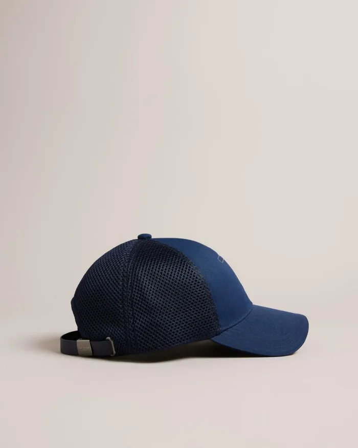 Mesh Back T Cap Dark Blue Men Ted Baker Hats and Caps Mesh Back T Cap Dark Blue Men Ted Baker Hats and Caps