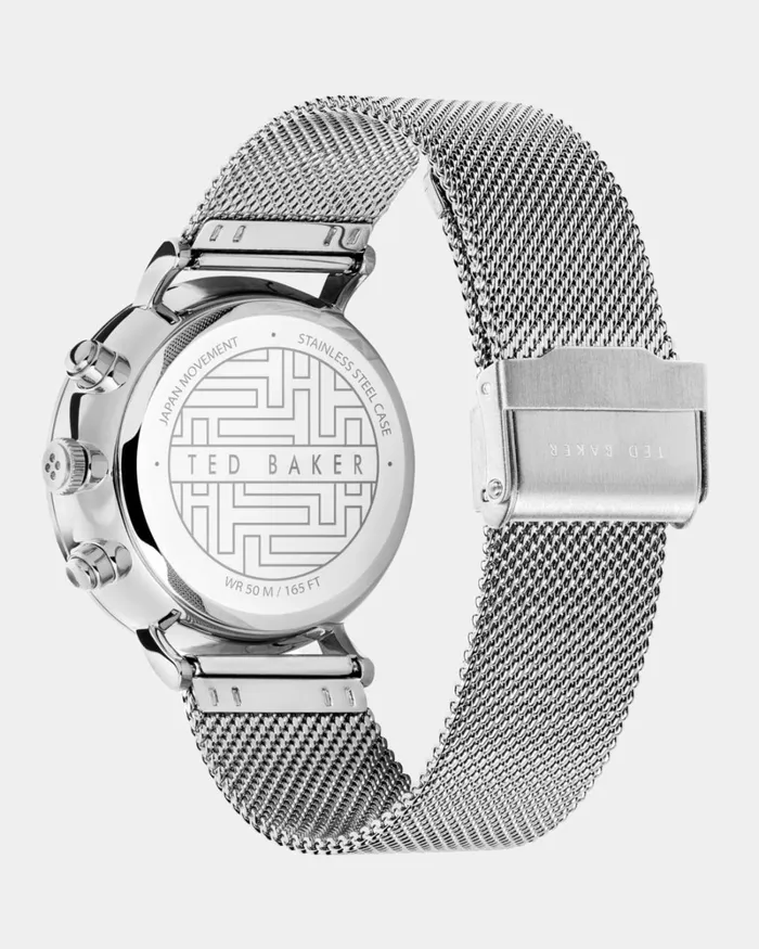 Mesh Strap Watch Silver Color Men Ted Baker Watches and Jewelry Mesh Strap Watch Silver Color Men Ted Baker Watches and Jewelry
