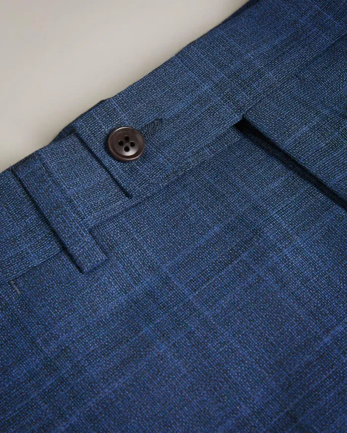 Navy Check Suit Trousers Navy Men Ted Baker Clothing Navy Check Suit Trousers Navy Men Ted Baker Clothing