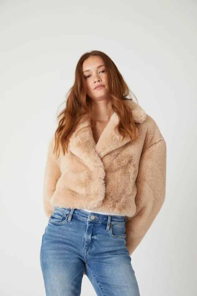 Oatmeal Crush Jacket Women Blank NYC Jackets