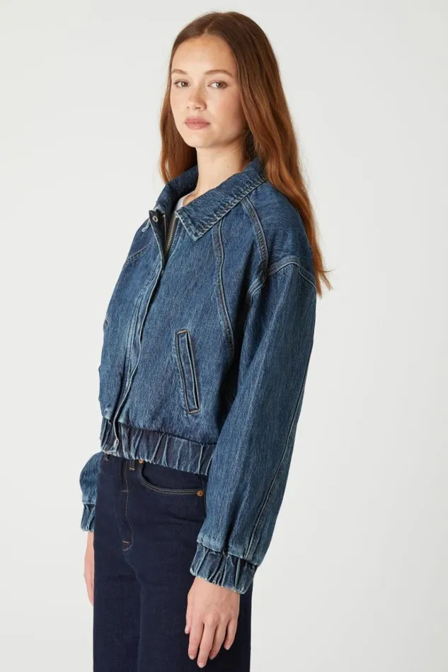 Off Stage Bomber Women Blank NYC Jackets