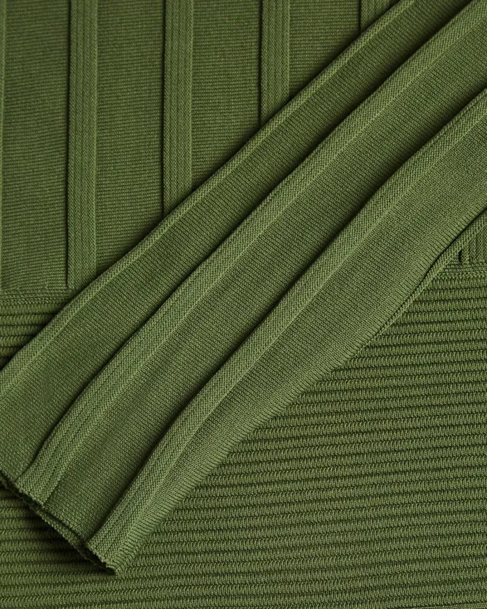 Open Back Knit Dress Green Women Ted Baker Dresses Open Back Knit Dress Green Women Ted Baker Dresses