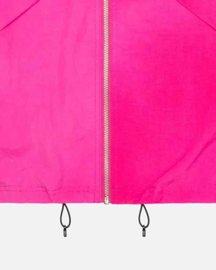 Outerwear Men Stussy WAVE DYE BEACH SHELL Fuchsia Outerwear Men Stussy WAVE DYE BEACH SHELL Fuchsia