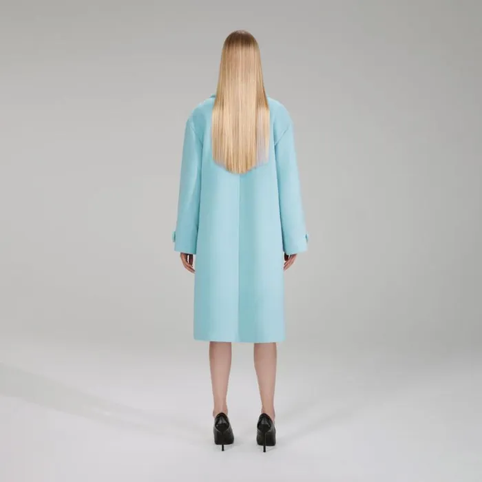 Outerwear Woman SelfPortrait Black Wool Coat Outerwear Woman SelfPortrait Black Wool Coat