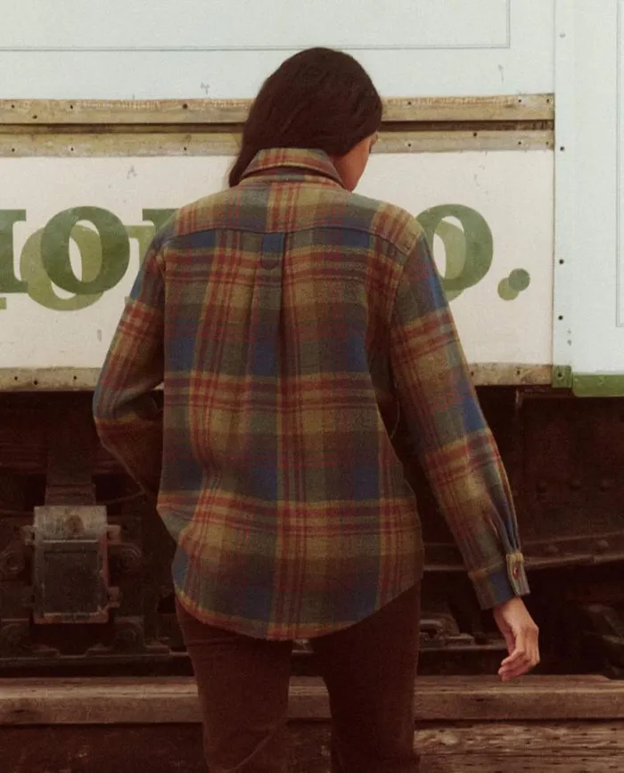 Outerwear Women039s The Great The Craftsman Shirt Jacket Sequoia Plaid