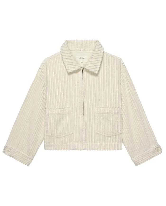 Outerwear Women039s The Great The Mechanic Jacket Cream