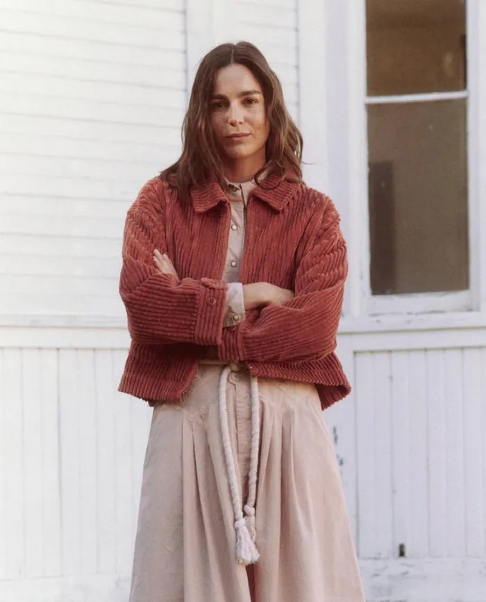 Outerwear Women039s The Great The Mechanic Jacket Light Strawberry Jam