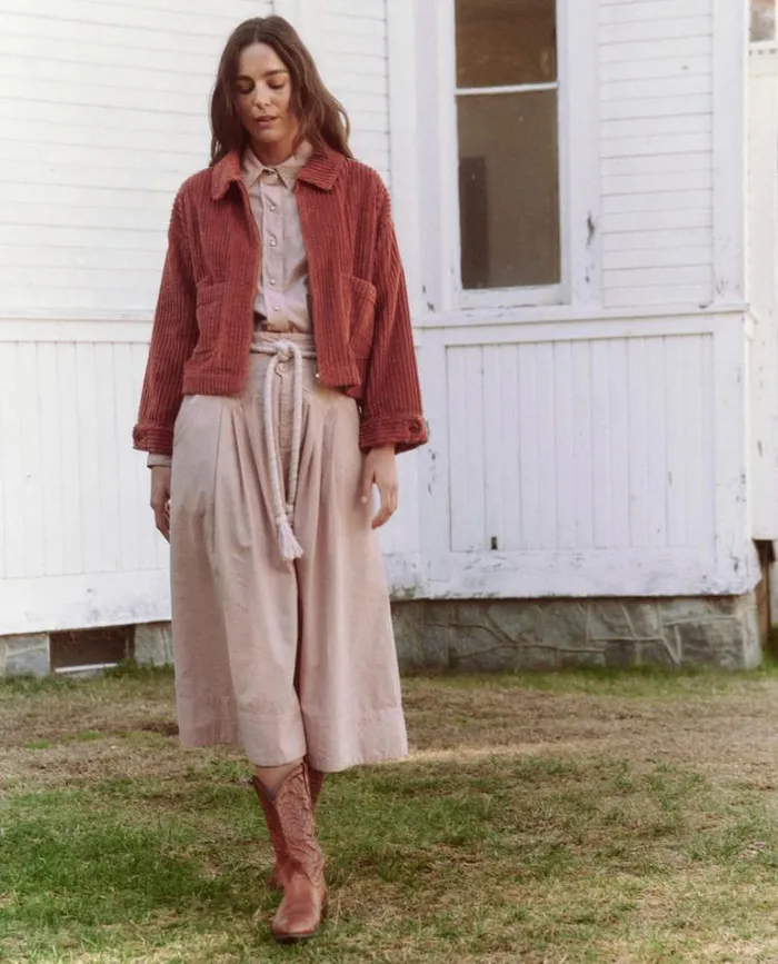 Outerwear Women039s The Great The Mechanic Jacket Light Strawberry Jam