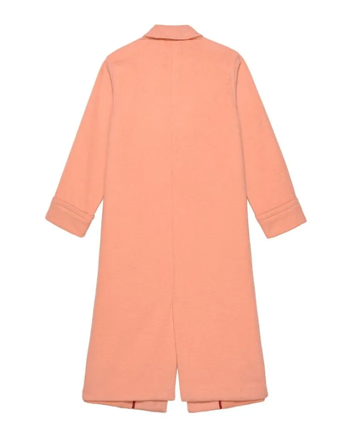 Outerwear Women039s The Great The Nomad Coat Bright Peach