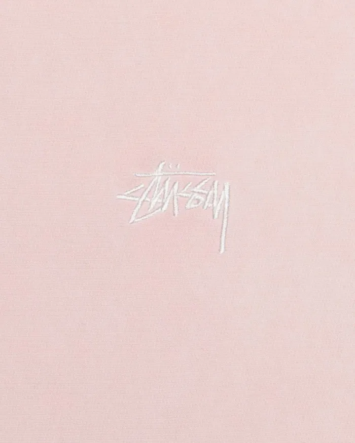 Overdyed Men Stussy OVERDYED STOCK LOGO HOODIE Lt Pink Overdyed Men Stussy OVERDYED STOCK LOGO HOODIE Lt Pink