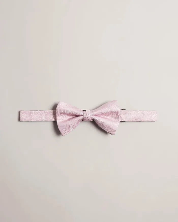 Paisley Bow Tie Dusky Pink Men Ted Baker Ties and Bow Ties Paisley Bow Tie Dusky Pink Men Ted Baker Ties and Bow Ties