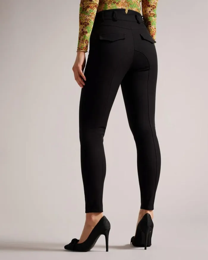 Panelled Trousers Black Women Ted Baker Clothing Panelled Trousers Black Women Ted Baker Clothing