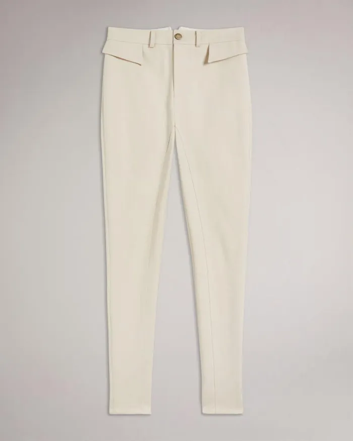 Panelled Trousers Natural Women Ted Baker Clothing