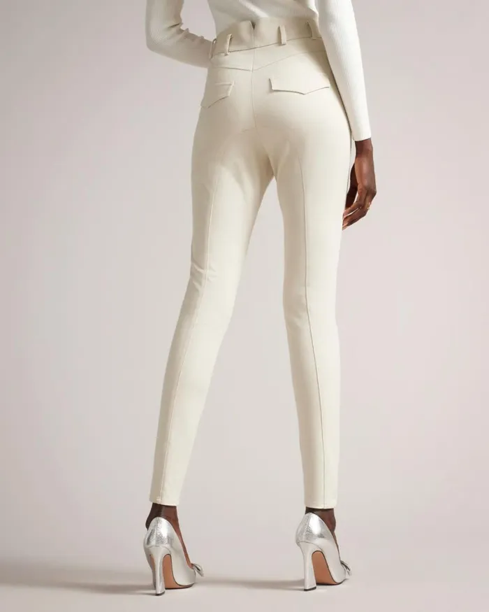 Panelled Trousers Natural Women Ted Baker Clothing Panelled Trousers Natural Women Ted Baker Clothing