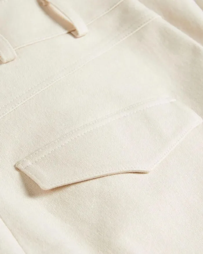 Panelled Trousers Natural Women Ted Baker Clothing Panelled Trousers Natural Women Ted Baker Clothing