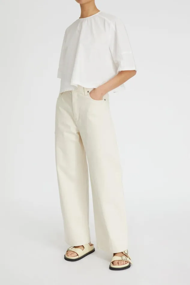Pants And Shorts Women Lee Mathews LM Denim Cropped Jean