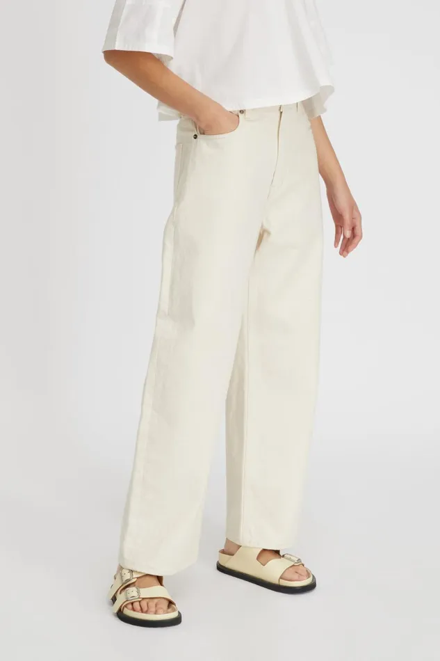Pants And Shorts Women Lee Mathews LM Denim Cropped Jean