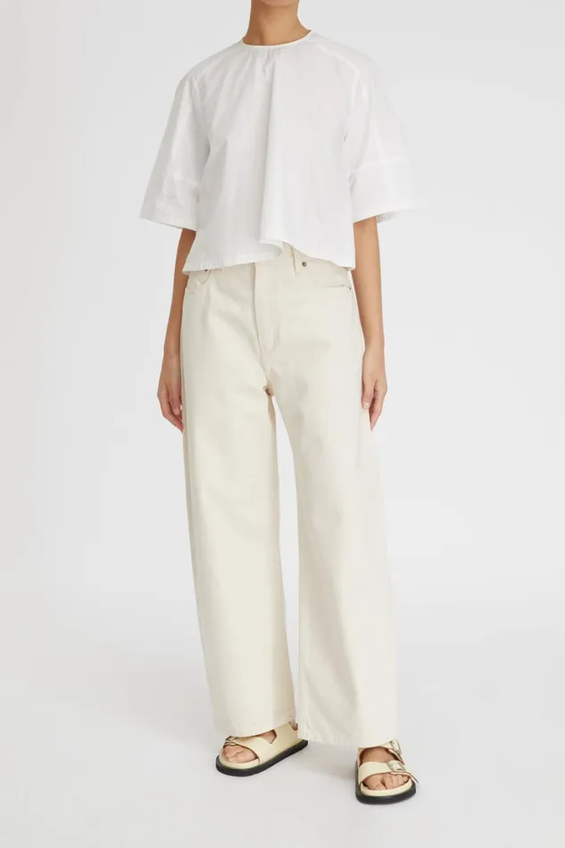 Pants And Shorts Women Lee Mathews LM Denim Cropped Jean