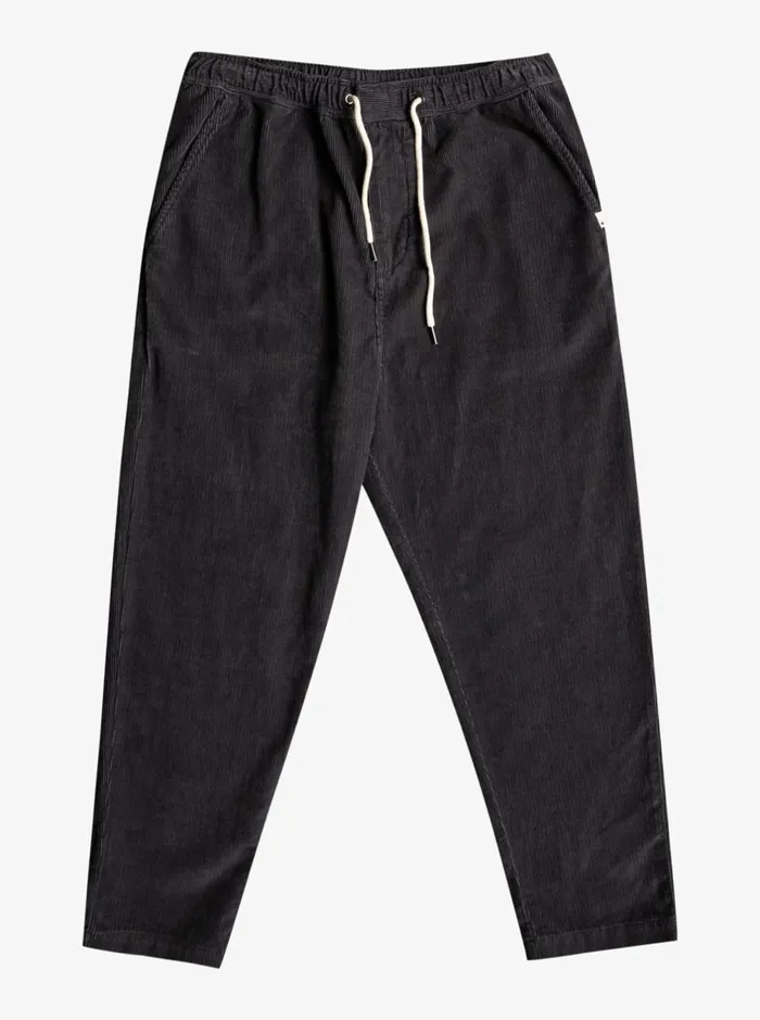 Pants Men Quiksilver Cord Beach Cruiser Corduroy Pants Tarmac
