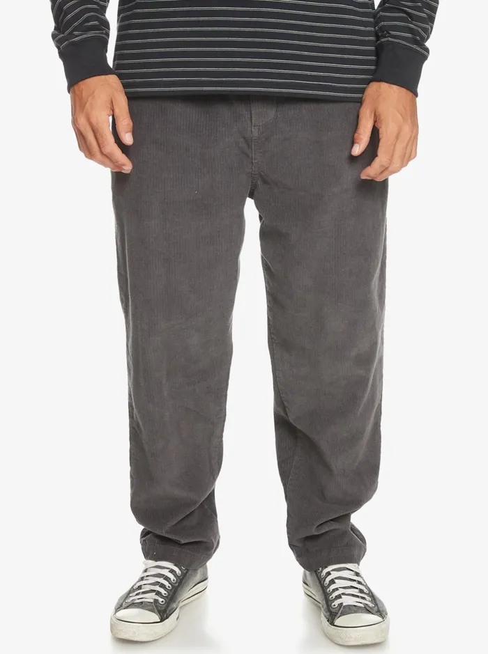 Pants Men Quiksilver Cord Beach Cruiser Corduroy Pants Tarmac Pants Men Quiksilver Cord Beach Cruiser Corduroy Pants Tarmac
