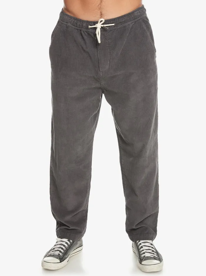 Pants Men Quiksilver Cord Beach Cruiser Corduroy Pants Tarmac Pants Men Quiksilver Cord Beach Cruiser Corduroy Pants Tarmac