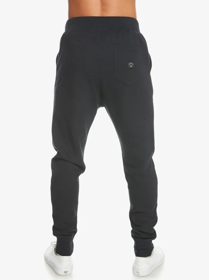 Pants Men Quiksilver Emboss Slim Joggers Black