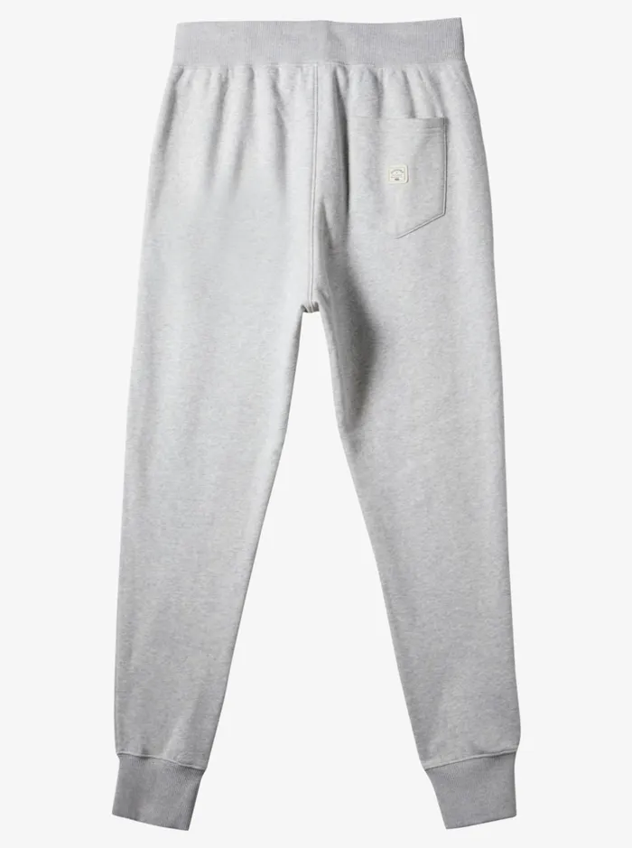 Pants Men Quiksilver Emboss Slim Joggers Light Grey Heather