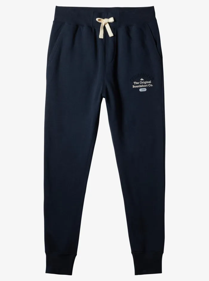Pants Men Quiksilver Emboss Slim Joggers Navy Blazer