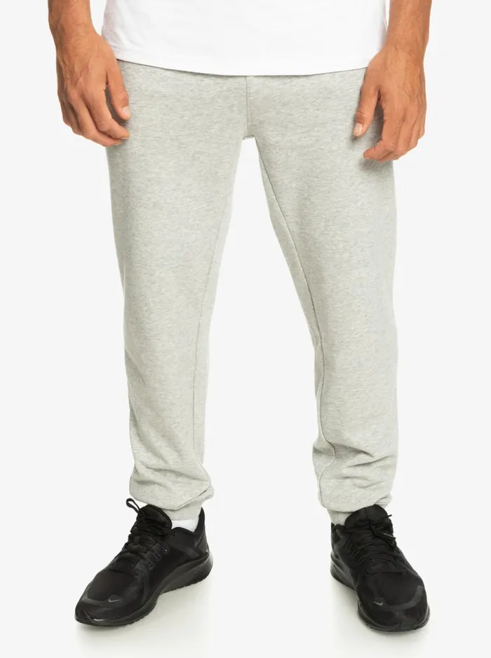 Pants Men Quiksilver Essentials Joggers Light Grey Heather Pants Men Quiksilver Essentials Joggers Light Grey Heather