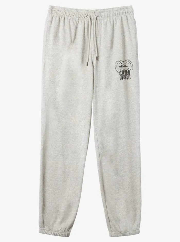 Pants Men Quiksilver Smash and Grab Fleece Pant Sweatpants Athletic Heather Pants Men Quiksilver Smash and Grab Fleece Pant Sweatpants Athletic Heather