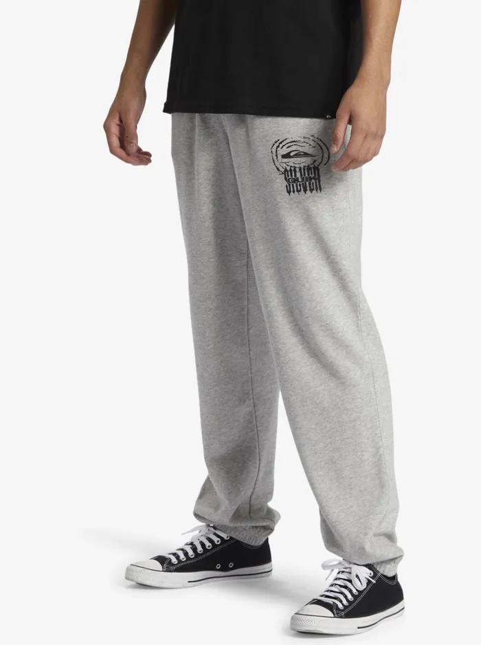 Pants Men Quiksilver Smash and Grab Fleece Pant Sweatpants Athletic Heather Pants Men Quiksilver Smash and Grab Fleece Pant Sweatpants Athletic Heather