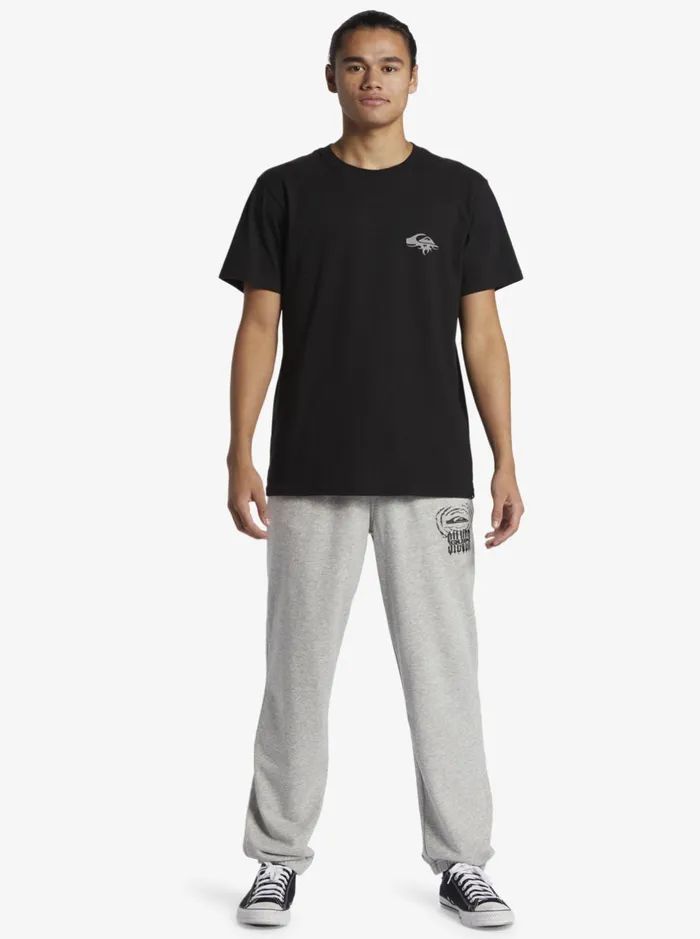 Pants Men Quiksilver Smash and Grab Fleece Pant Sweatpants Athletic Heather Pants Men Quiksilver Smash and Grab Fleece Pant Sweatpants Athletic Heather