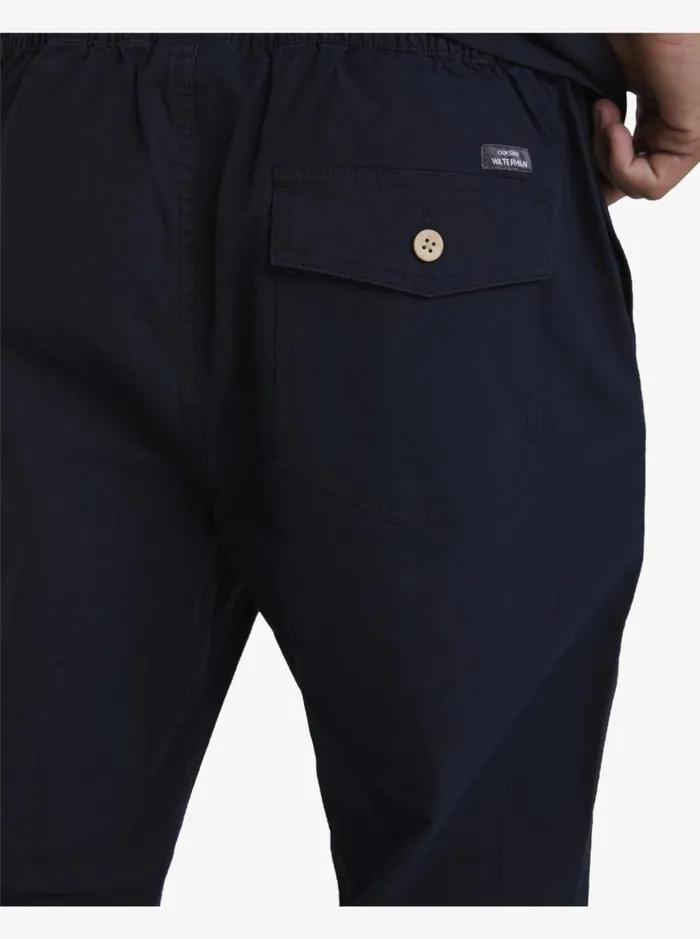 Pants Men Quiksilver Waterman After Surf Pants Black Pants Men Quiksilver Waterman After Surf Pants Black