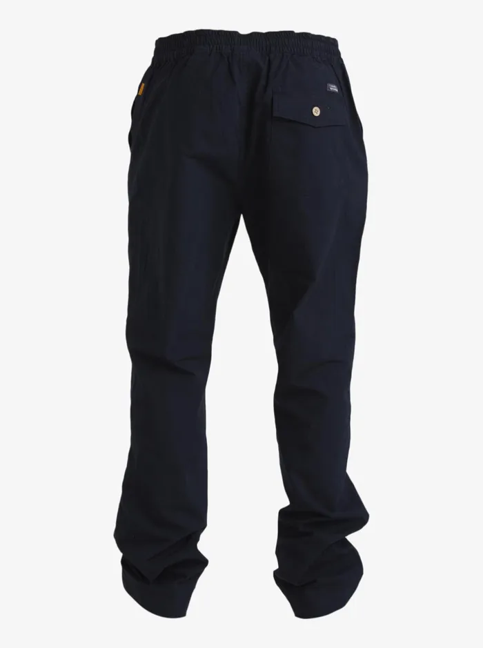 Pants Men Quiksilver Waterman After Surf Pants Black Pants Men Quiksilver Waterman After Surf Pants Black