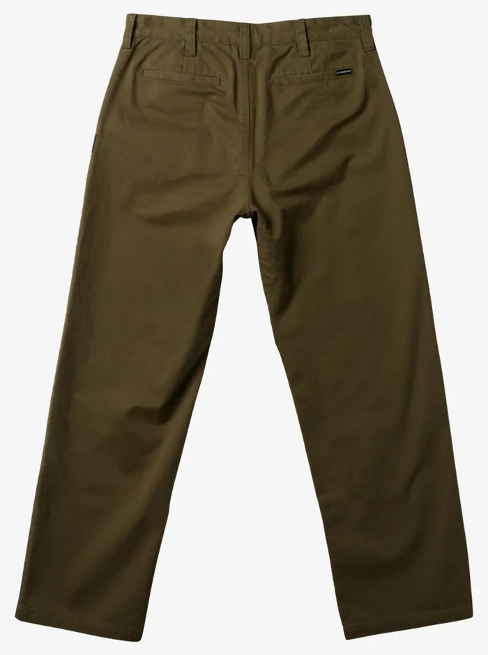 Pants Men Quiksilver Wilde Chino Pants Grape Leaf Pants Men Quiksilver Wilde Chino Pants Grape Leaf