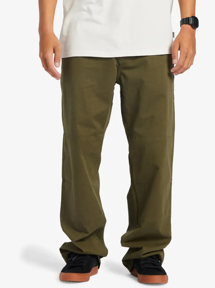Pants Men Quiksilver Wilde Chino Pants Grape Leaf Pants Men Quiksilver Wilde Chino Pants Grape Leaf
