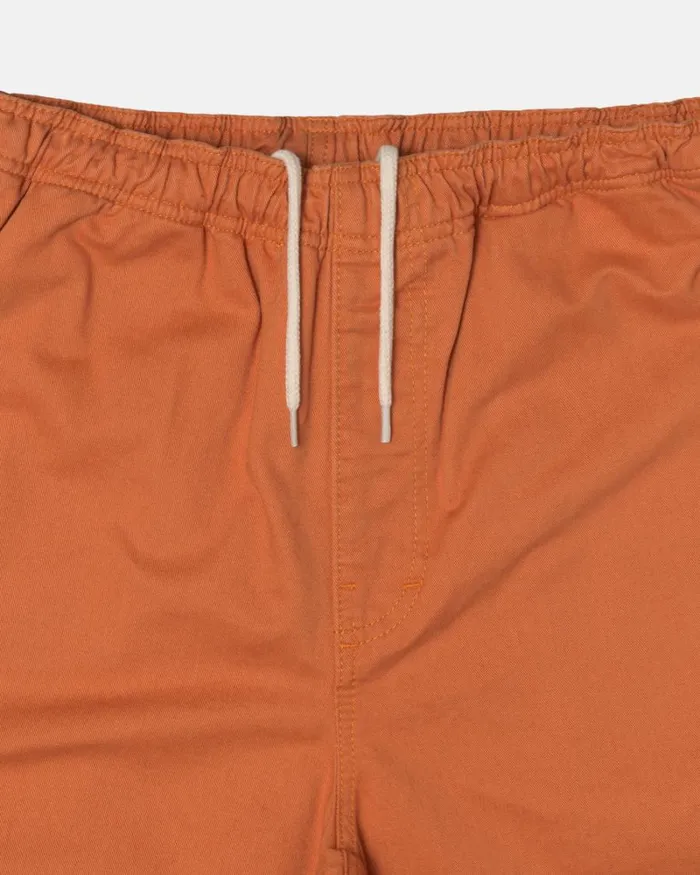 Pants Men Stussy BRUSHED BEACH PANT Rust Pants Men Stussy BRUSHED BEACH PANT Rust