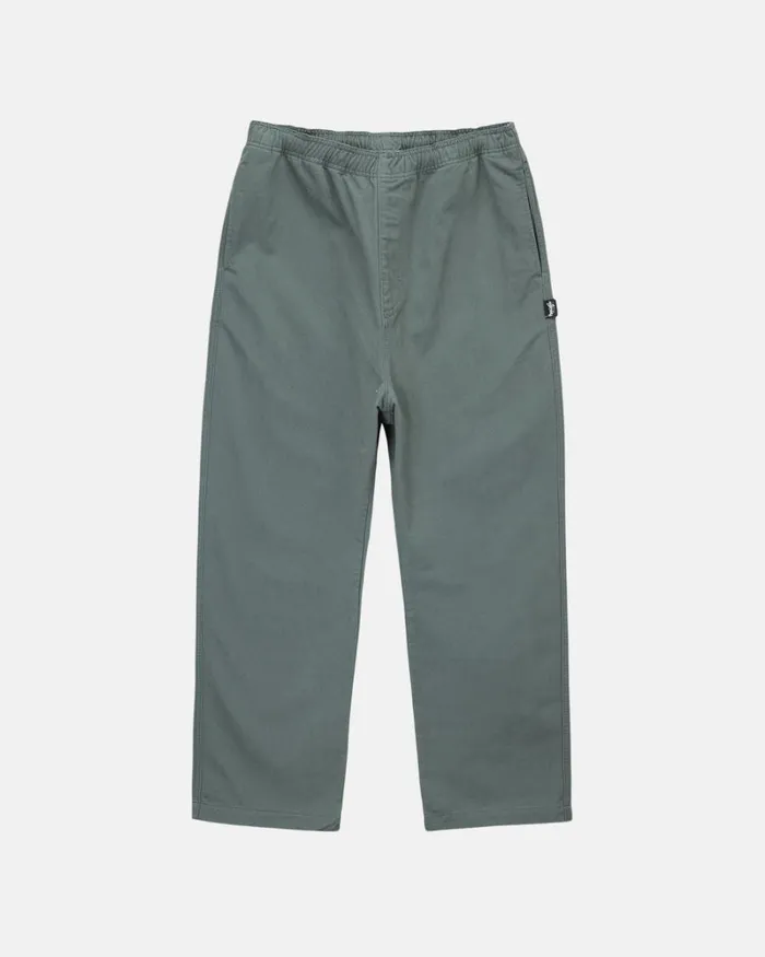 Pants Men Stussy BRUSHED BEACH PANT Sage