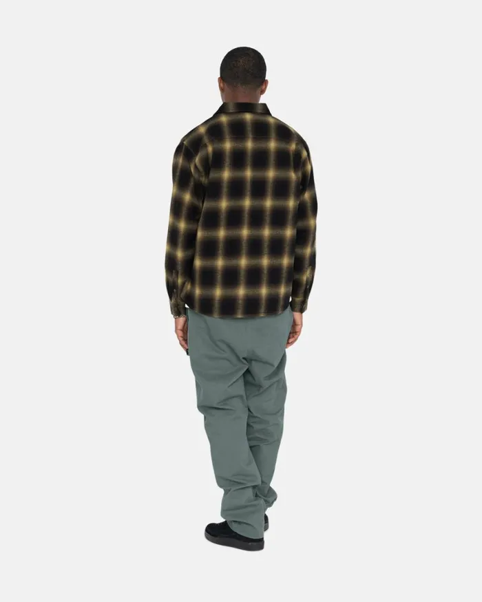 Pants Men Stussy BRUSHED BEACH PANT Sage Pants Men Stussy BRUSHED BEACH PANT Sage